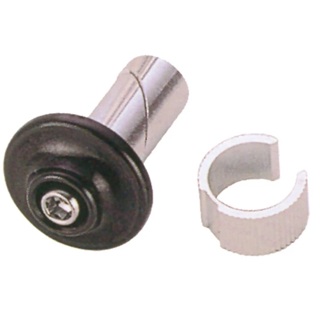 Point Accessoires Cintre & Poignées Bouchons De Cintre, Argent/noir 1 Point Accessoires Cintre & Poignées Bouchons De Cintre, Argent/noir