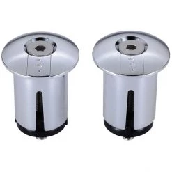 Bbb Accessoires Cintre & Poignées ScrewOn BHT-96 Bouchons De Cintre, Argent