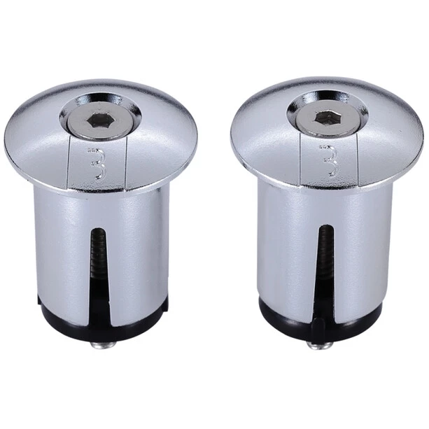 Bbb Accessoires Cintre & Poignées ScrewOn BHT-96 Bouchons De Cintre, Argent 1 Bbb Accessoires Cintre & Poignées ScrewOn BHT-96 Bouchons De Cintre, Argent