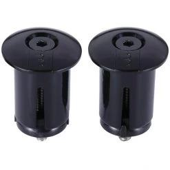 Bbb Accessoires Cintre & Poignées ScrewOn BHT-96 Bouchons De Cintre, Noir