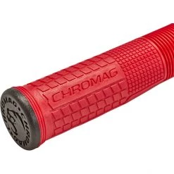 Chromag Poignées Ergonomiques Format Poignées, Rouge