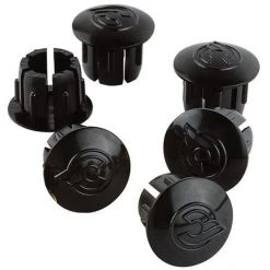 Cinelli Accessoires Cintre & Poignées Capsy Embouts De Cintre, Noir