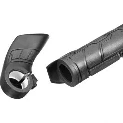 Cube Poignées Ergonomiques Natural Fit All Terrain Poignées Avec Bar Ends M, Noir