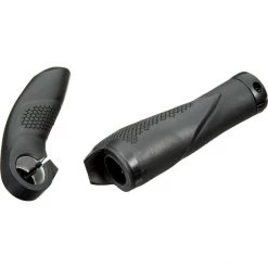 Cube Poignées Ergonomiques Natural Fit Comfort Poignées Avec Bar Ends L, Noir