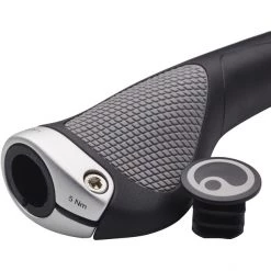 Ergon Poignées Ergonomiques GP1 Poignées Rohloff/Nexus, Noir/gris