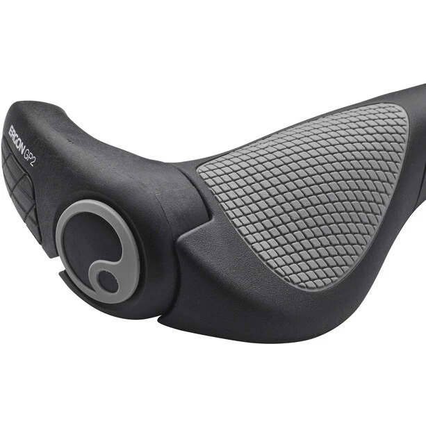 Ergon Poignées Ergonomiques GP2 Poignées, Noir/gris 1 Ergon Poignées Ergonomiques GP2 Poignées, Noir/gris