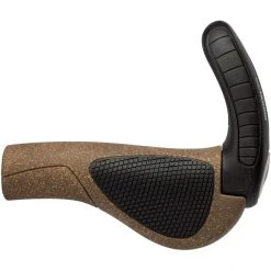 Ergon Poignées Ergonomiques GP3 Liège Bio Poignées, Marron/noir -Poignées Soldes ergon gp3 biokork griffe braun schwarz 4