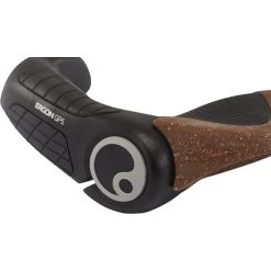 Ergonergon-gp Poignées Ergonomiques GP5 Liège Bio Poignées, Marron/noir