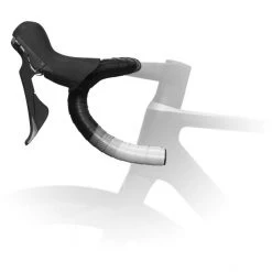 Fizik Vento Microtex Tacky Rubans De Cintre 2mm, Noir/blanc -Poignées Soldes fizik vento microtex tacky handlebar tape 2mm black white 7