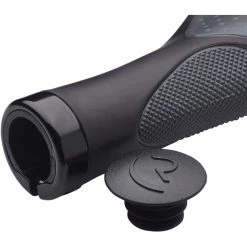Humpert Poignées Ergonomiques AKS 08 Grips MTB/ATB, Noir