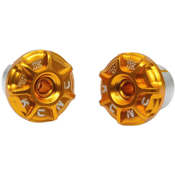 Kcnc Accessoires Cintre & Poignées XC Embouts De Cintre, Orange 1 Kcnc Accessoires Cintre & Poignées XC Embouts De Cintre, Orange