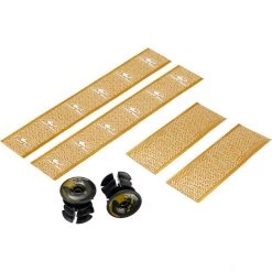 Lizard-skins DSP Rubans De Cintre 2,5mm 208cm, Or -Poignées Soldes lizard skins dsp handlebar tape 25mm vegas gold 4