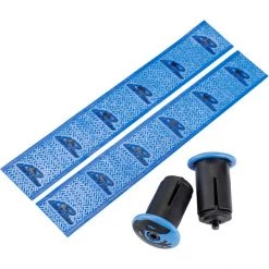 Lizard-skins Rubans DSP Ruban Pour Guidon 3,2mm 226cm, Bleu -Poignées Soldes lizard skins dsp handlebar tape 32mm 226cm cobalt blue 4