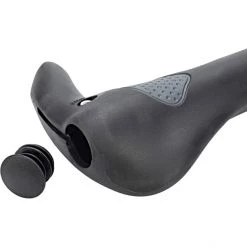 Mounty Poignées Ergonomiques Wing-Grips Tec Poignées, Noir/gris