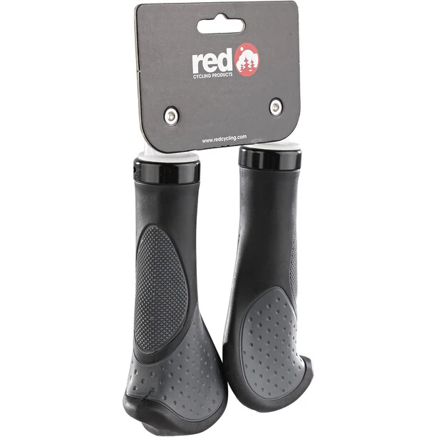 Red-cycling-products Poignées Ergonomiques Super Ergo Grip, Noir/gris 2 Red-cycling-products Poignées Ergonomiques Super Ergo Grip, Noir/gris – Image 2