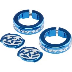 Reverse Accessoires Cintre & Poignées Chip Embouts De Guidon, Bleu
