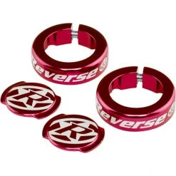 Reverse Accessoires Cintre & Poignées Chip Embouts De Guidon, Rouge
