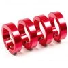 Sixpack Accessoires Cintre & Poignées Spare Clamping Rings, Rouge