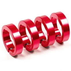 Sixpack Accessoires Cintre & Poignées Spare Clamping Rings, Rouge