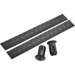 Supacaz Rubans Super Sticky Kush Galaxy Ruban Pour Guidon Avec Plugs Ano Black, Noir -Poignées Soldes supacaz super sticky kush galaxy lenkerband weiss print 4